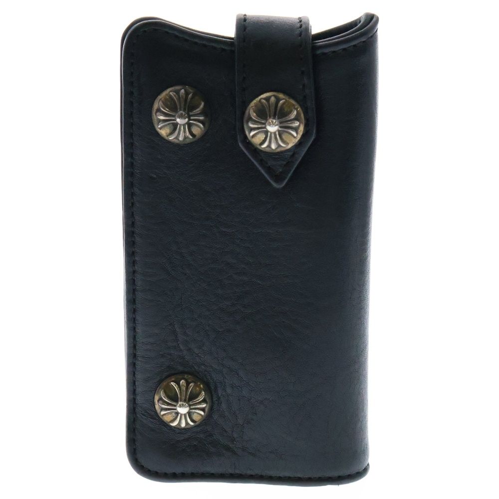 クロムハーツ　レザーキーケース　希少 CHROME HEARTS クロムハーツ オールド クロスボタン キーケース CHROME