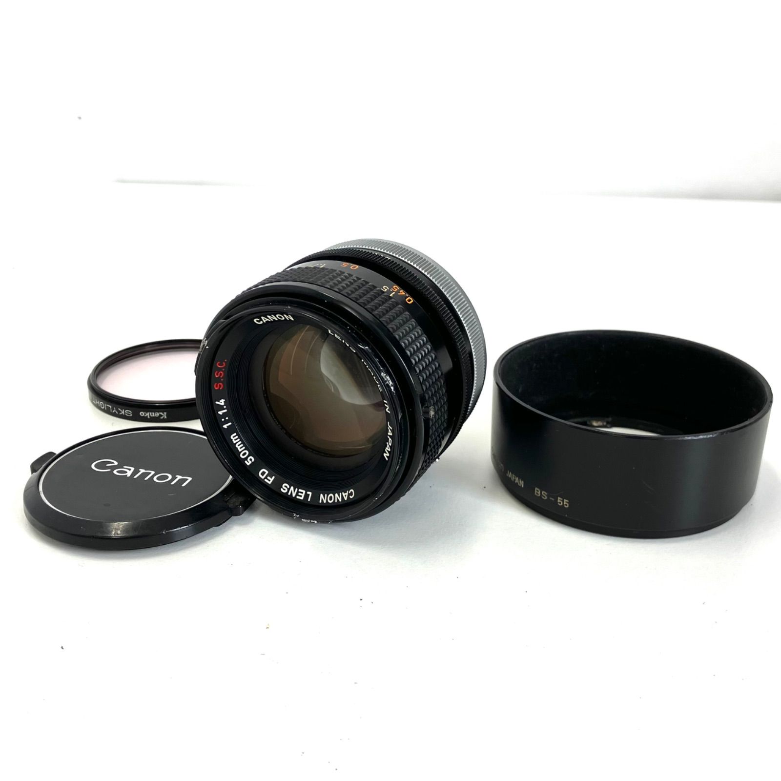 69427】 Canon LENS FD 50mm F1.4 S. S.C. 美品 - メルカリ
