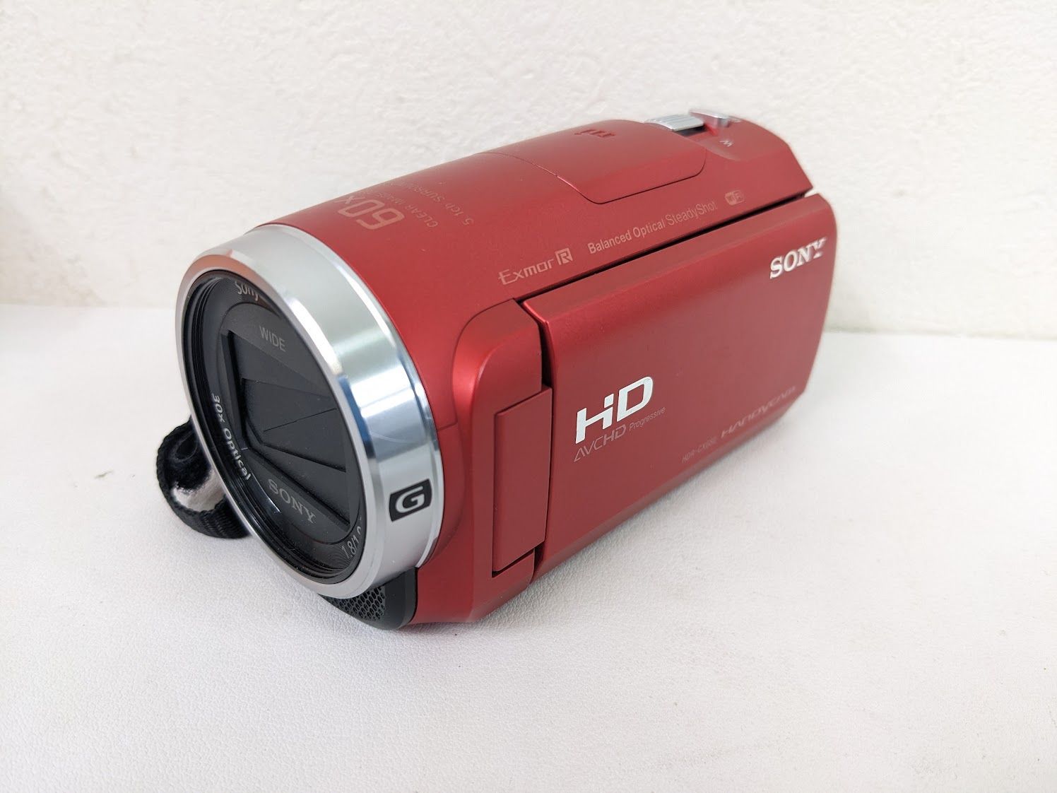 SONY ビデオカメラ　ジャンク品　HDR-CX680 中古】SONY ソニー ハンディカム HDR-CX680 レッド デジタル