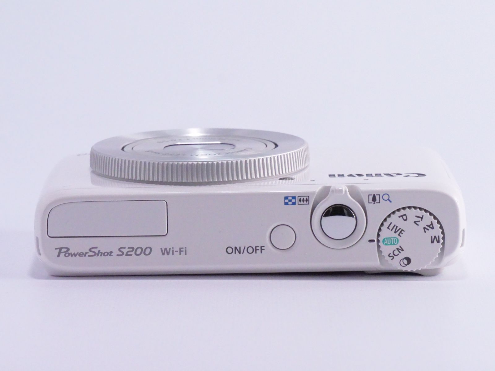 Canon キヤノン デジタルカメラ PowerShot S200 ホワイト - メルカリ