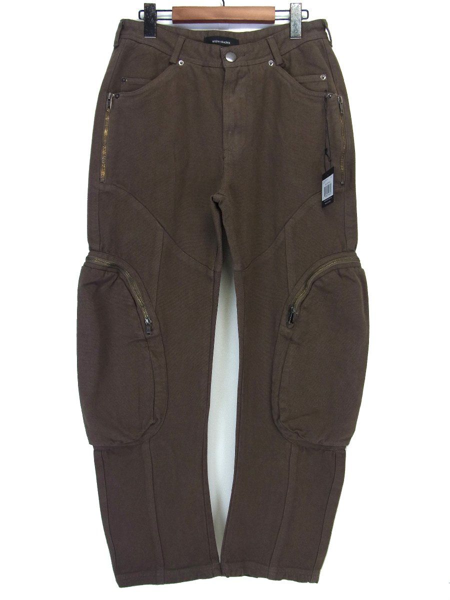 エンタイアスタジオ entire studios □ 【 POCKET PANTS OLIVE ES2105