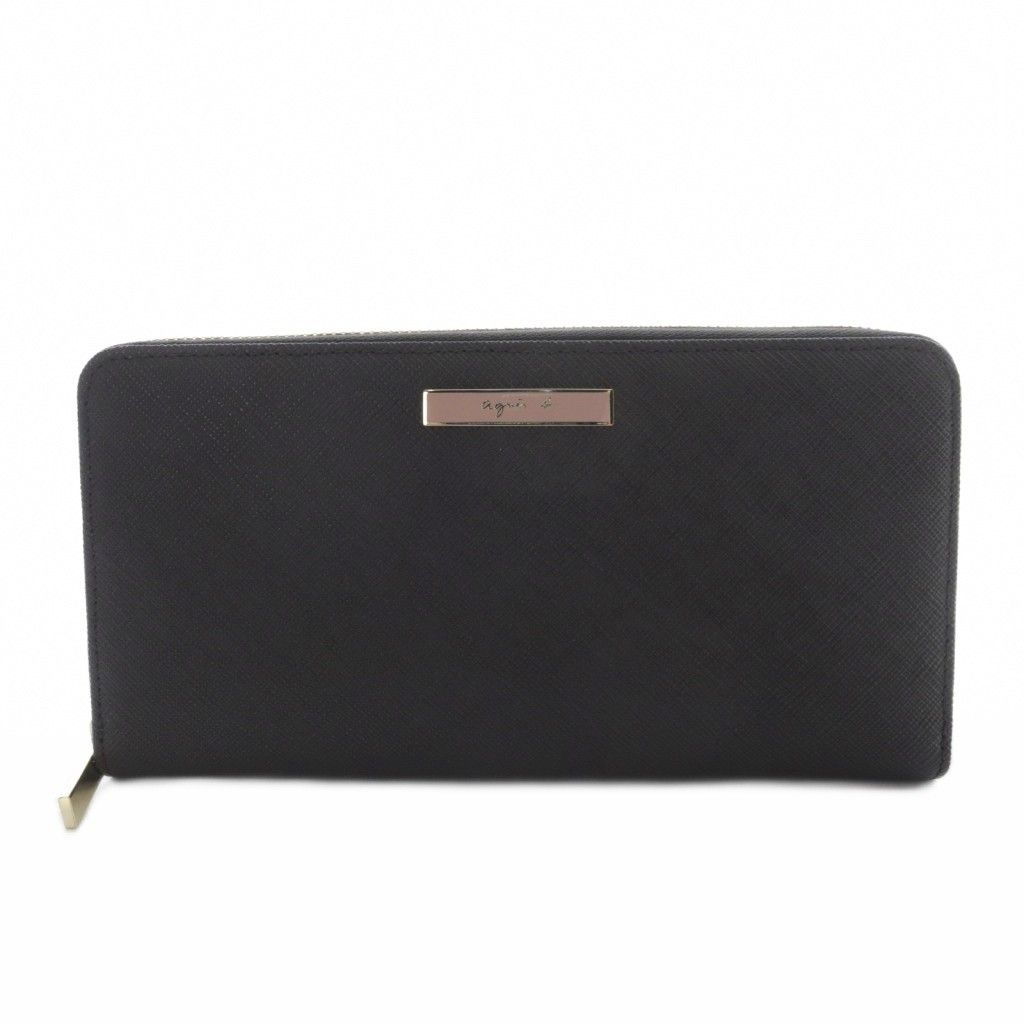 新品訳箱付き【agnes b. アニエスベー】フラップ長財布 ロングウォレット アニエスベー 財布 agnesb.VOYAGE ファスナー長財布 レディース