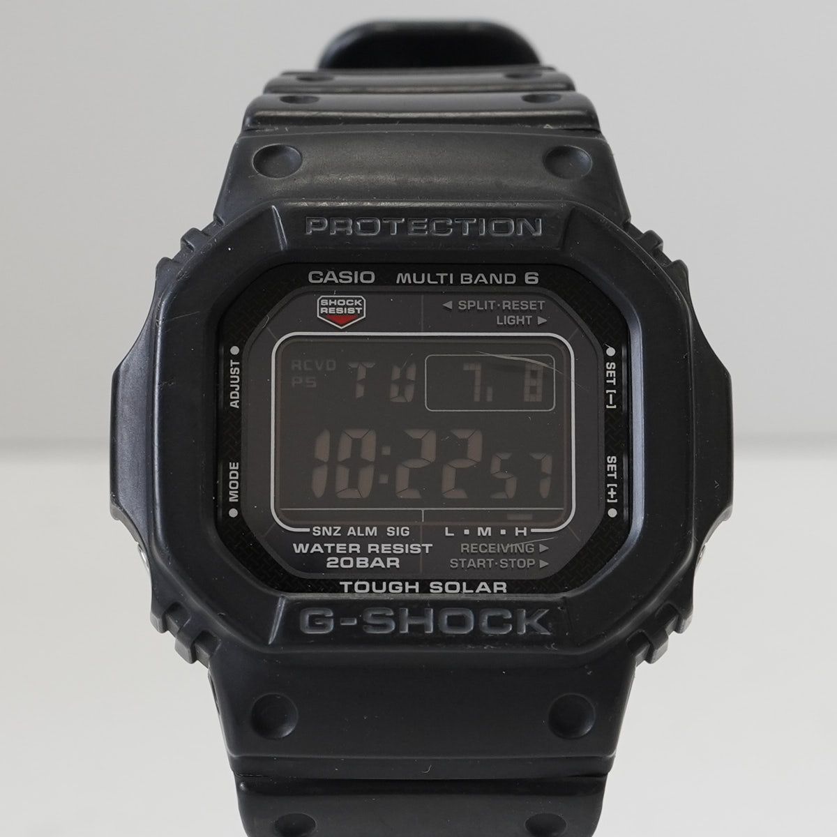 カシオ 腕時計 G-SHOCK GW-M5610U 電波タフソーラー黒 USED CASIO G-SHOCK GW-M5610U メンズ 腕時計 USED美品 ブラック