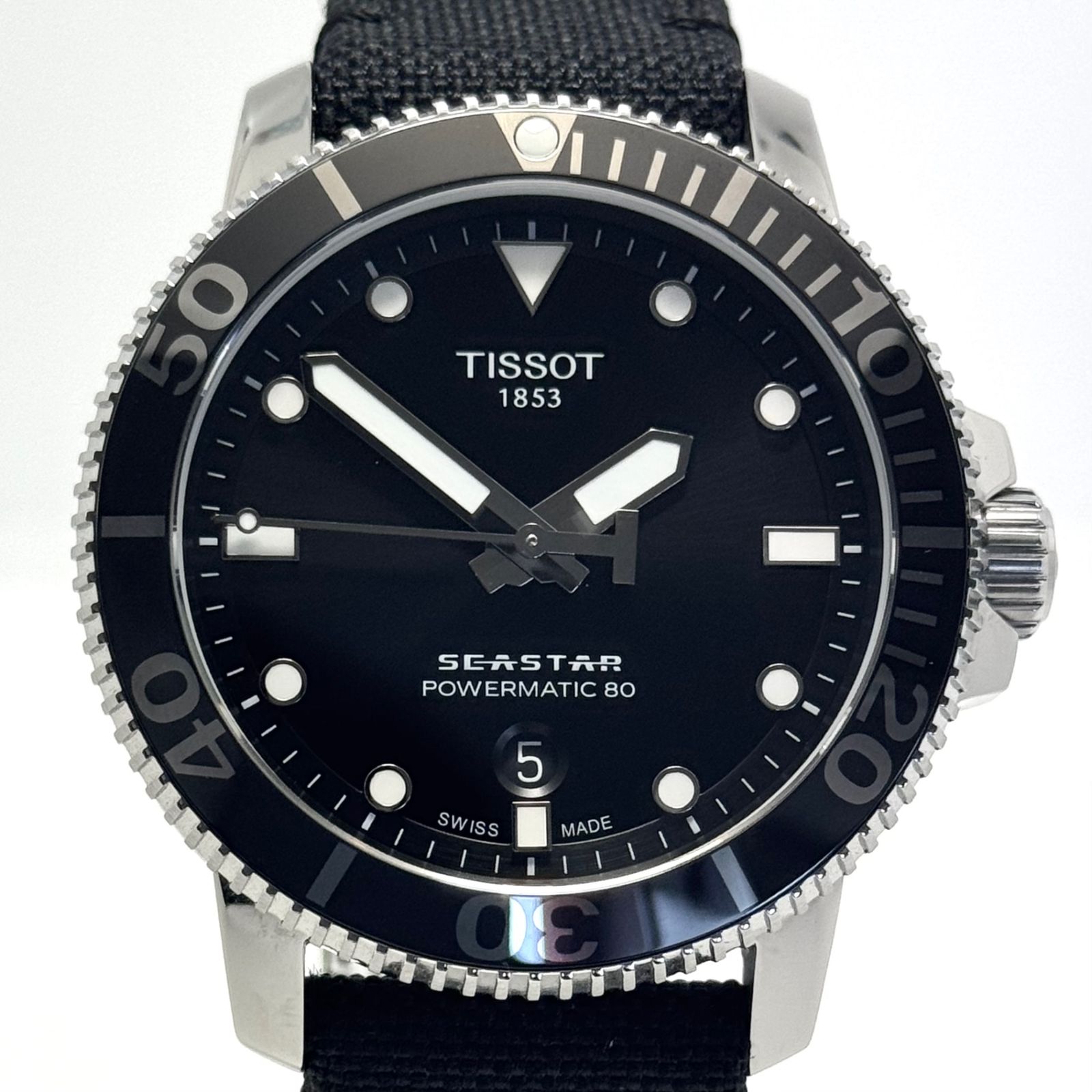 美品】ティソ TISSOT シースター1000 パワーマチック80 T120407A 自動 