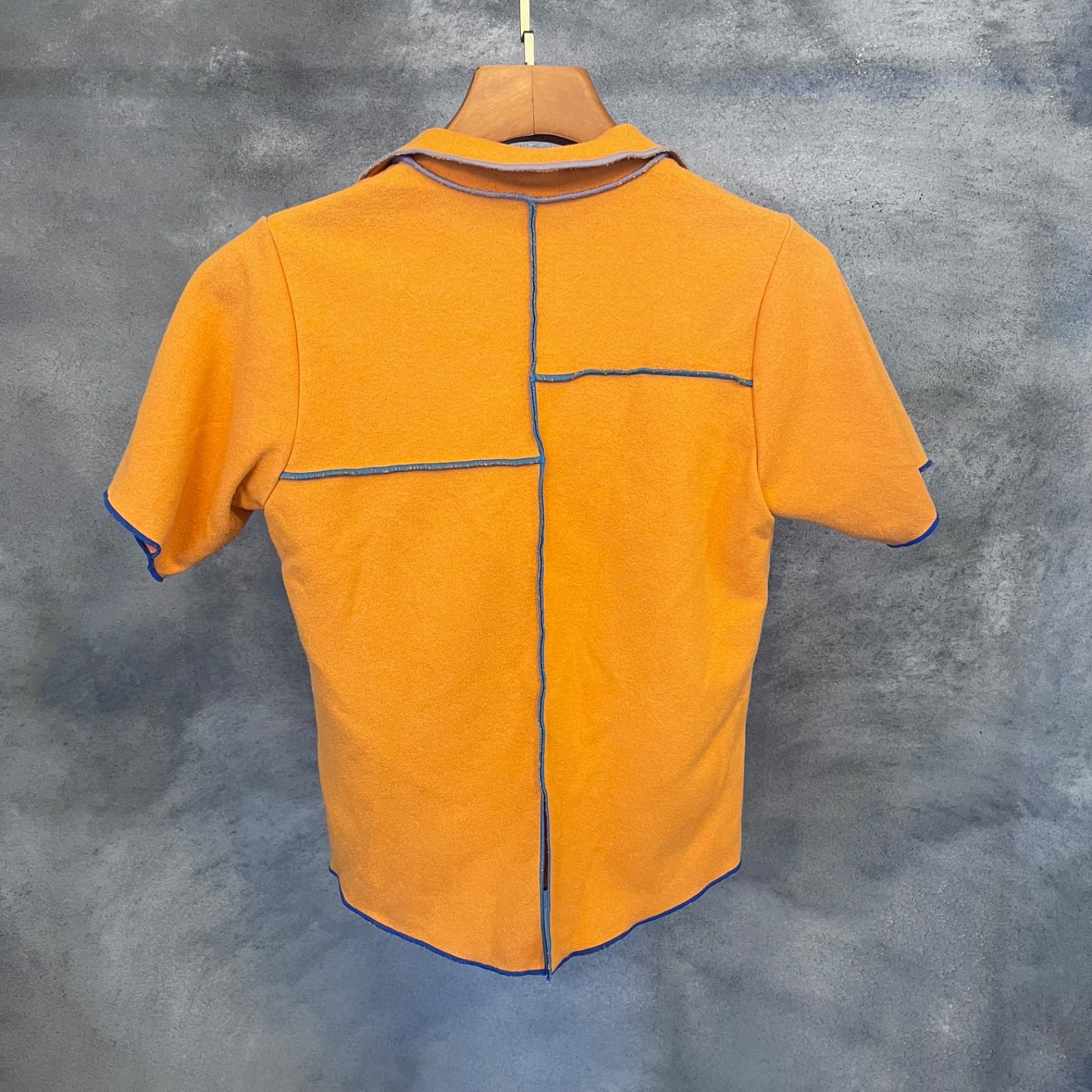 新品 Maison Special/メゾンスペシャル　トップス　ポロシャツ UNISEX》OUTLAST Prime-Over Crew Neck Knit Polo Shirt/アウト