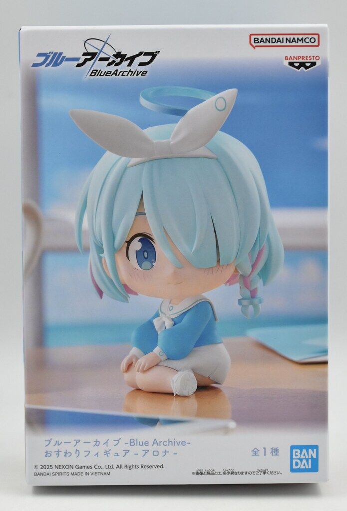 BANDAI - ブルーアーカイブ おすわりフィギュア BANDAI SPIRITS おすわりフィギュア ブルーアーカイブ -Blue