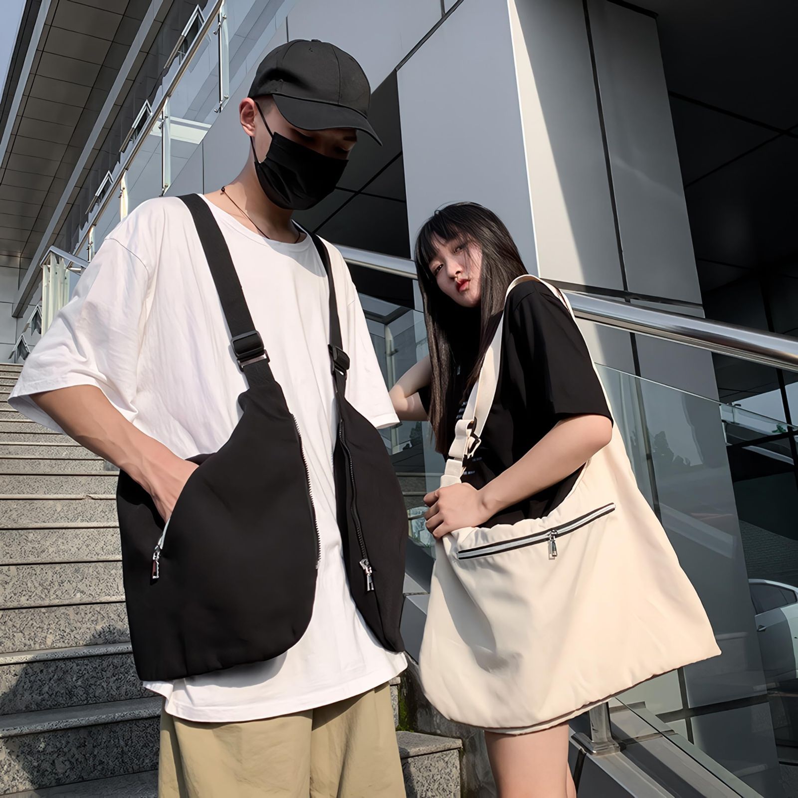 在庫処分】アウトドア 作業 2way ベスト ユニセックス 着る