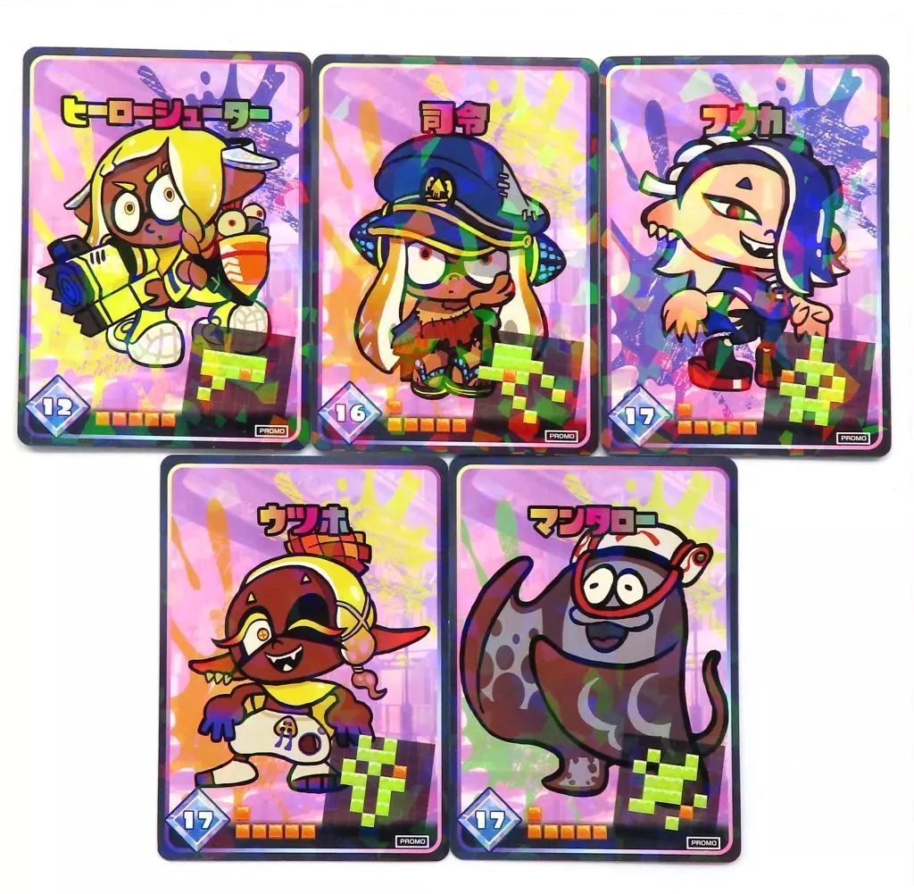 ナワバトラー カード まとめ売り 中古】キャラカード 集合 ナワバトラー フレッシュパック 「Splatoon3
