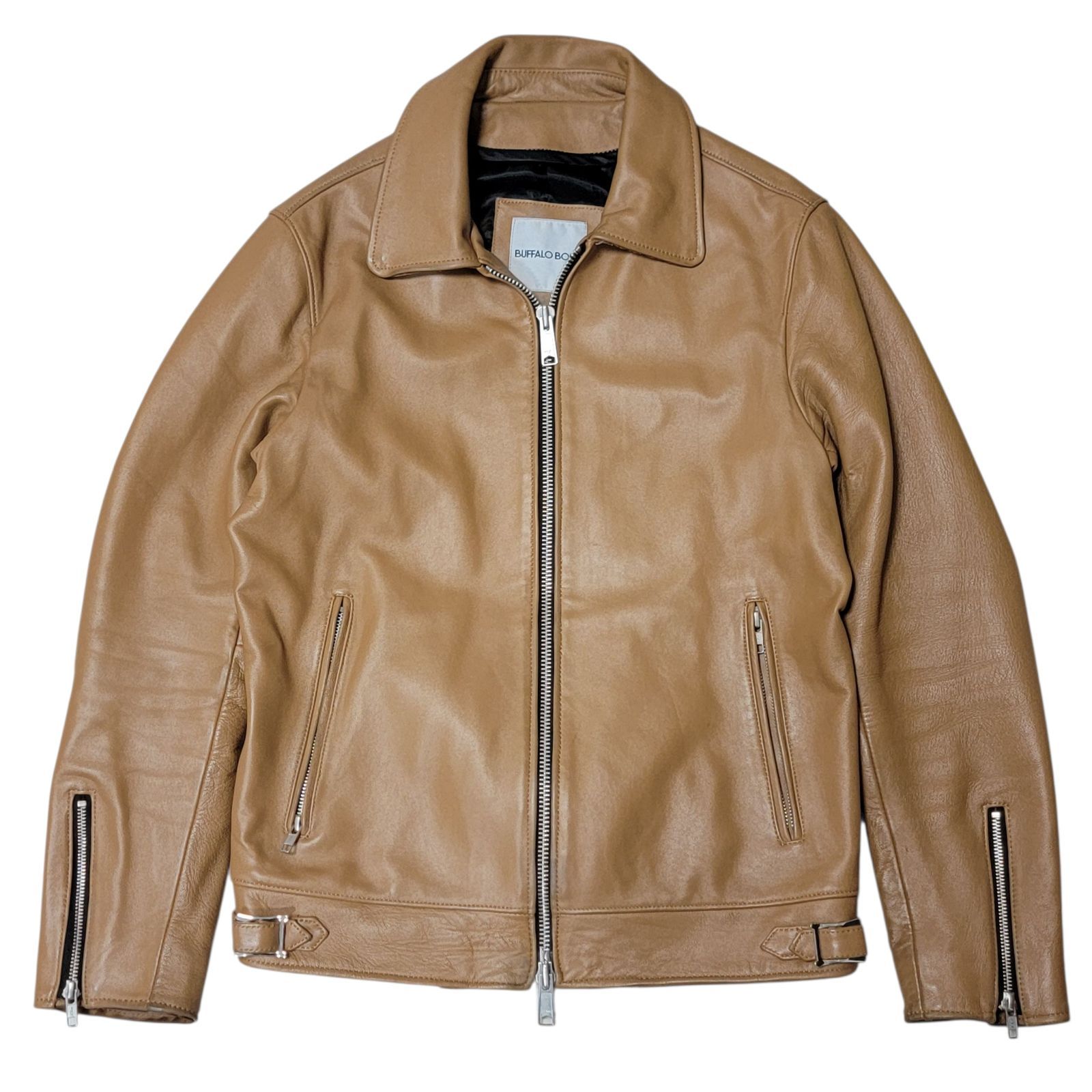 〈美品〉BUFFALO BOBS バッファローボブズ【L】ライダースジャケット PUREGOLD BUFFALO BOBS バッファローボブズ バッファローボブス BANDIT