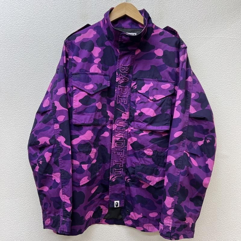 A BATHING APE × UNDEFEATED】ミリタリージャケット