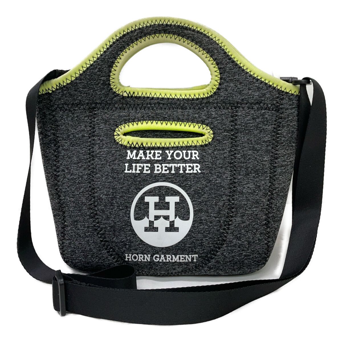 中古 ホーンガーメント HORN GARMENT カートバッグ グレー