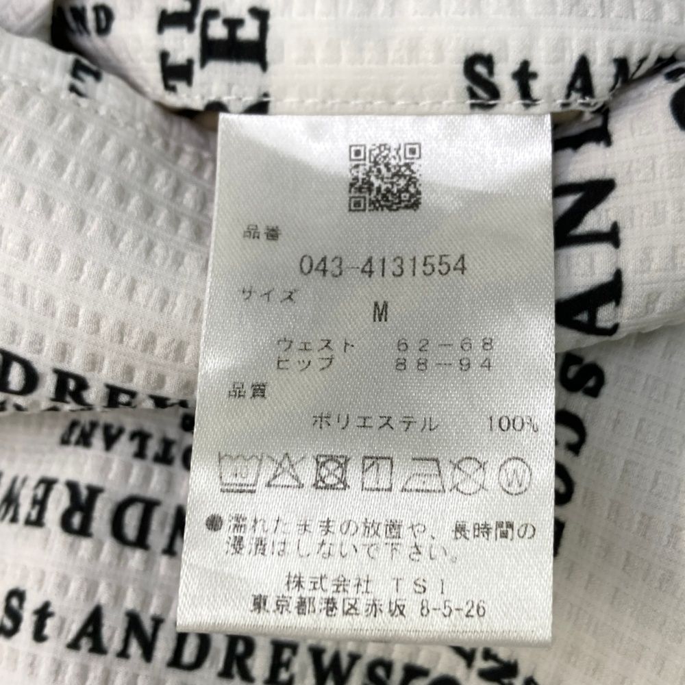 サイズ：M ST ANDREWS セントアンドリュース ロングパンツ シア