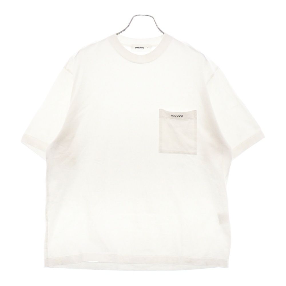 新品未使用 everyone pocket tee shirt WHITE 【公式通販】