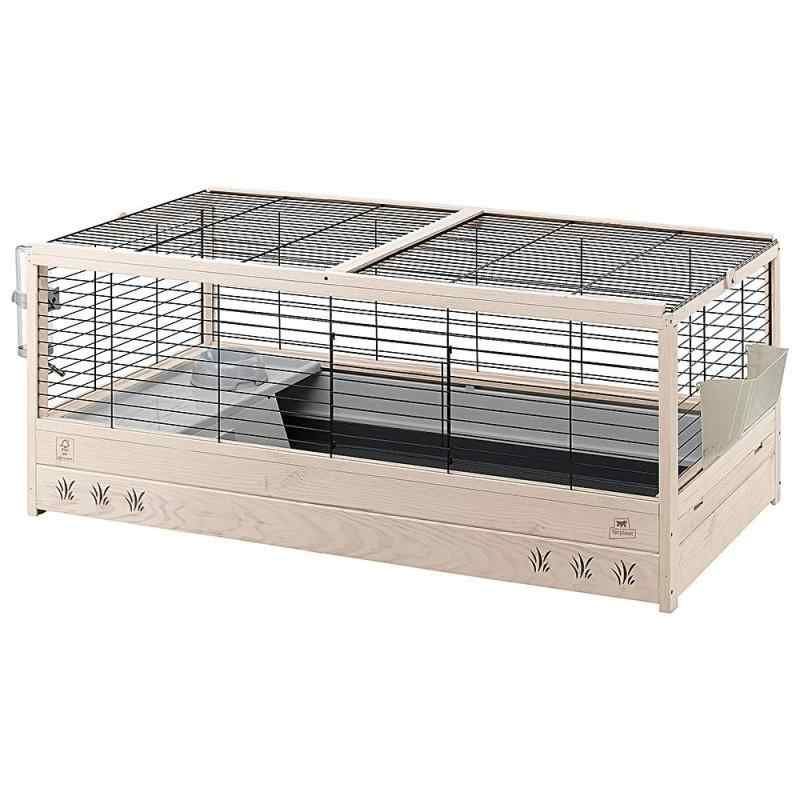 Ferplast FSC 木製ウサギケージ ARENA 120 付属品付き