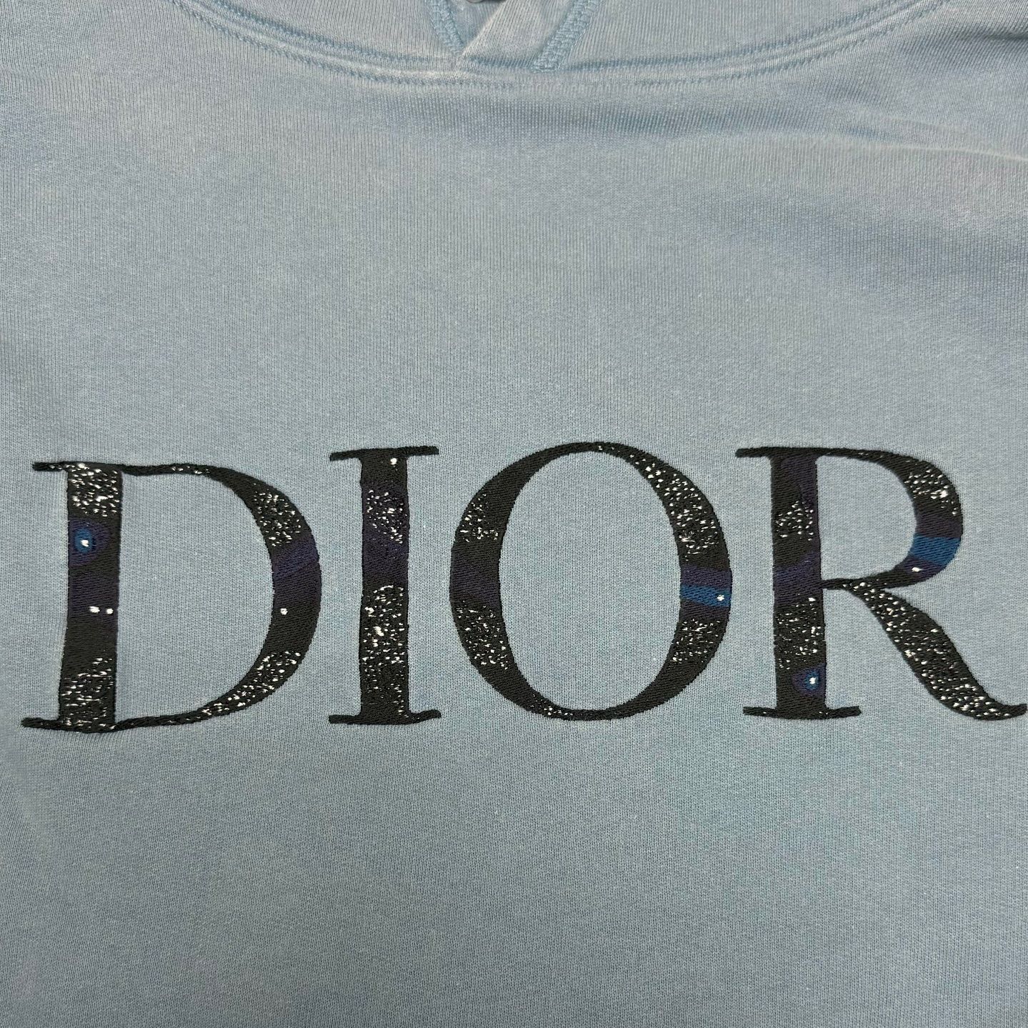 DIOR 21SS DIOR AND PETER DOIG ロゴ刺繍パーカー フーディー ディオール ピータードイグ コラボ XL  143J688A0531 71252A4 - メルカリ