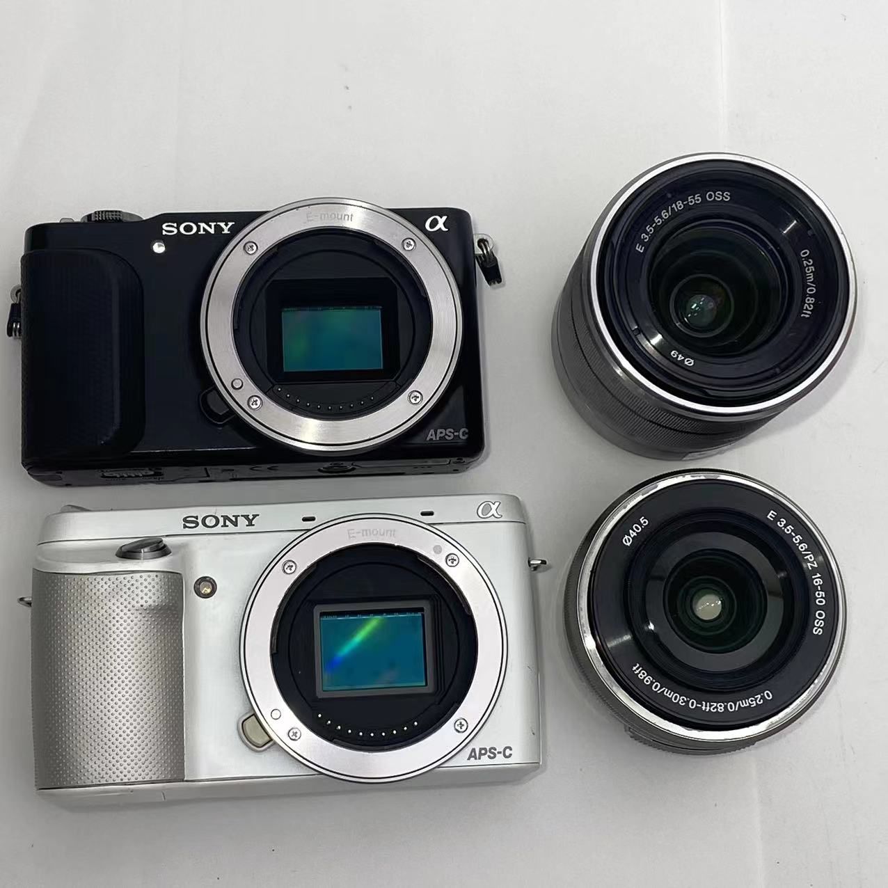 ジャンク品】SONY ミラーレスカメラ α NEX-F3／SONY ミラーレスカメラ 