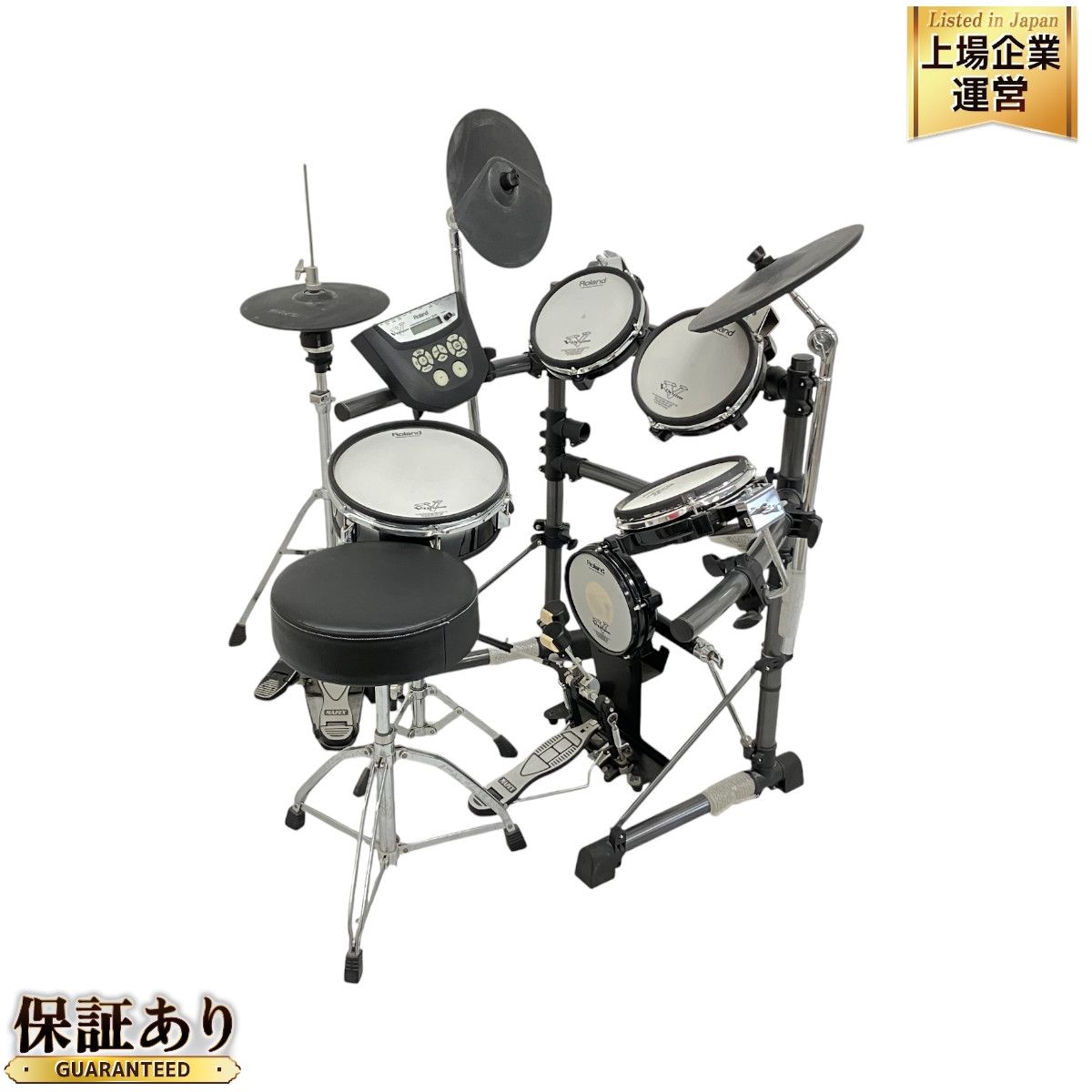 Roland TD-6V 電子ドラム PD-85 メッシュパッド セット 打楽器 ローランド 中古 O9485014