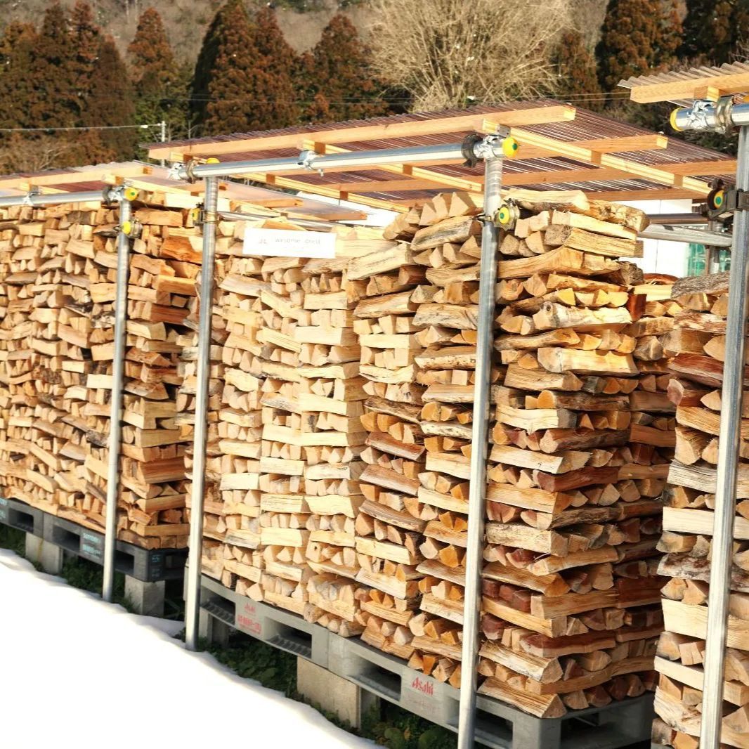 広葉樹乾燥薪【120サイズ×10箱】