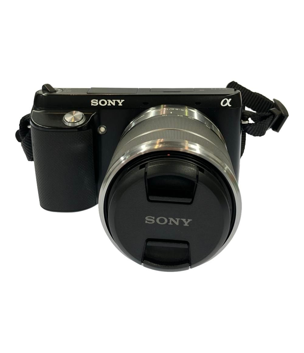 訳あり ソニー ミラーレス一眼カメラ a NEX-F3 ダブルズームレンズキット SONY
