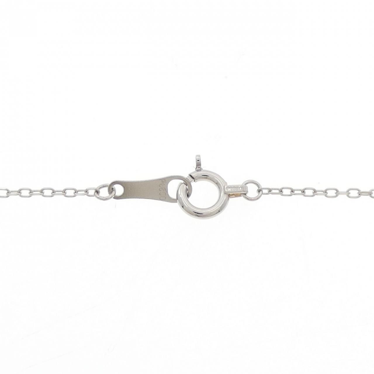PT900/PT850 ダイヤモンド ネックレス 0.30CT - メルカリ