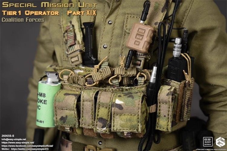 その他 Easy&amp;Simple 1/6 26065S-S Special Mission Easy&Simple 26065S-S Special Mission Unit Tier1 Operator