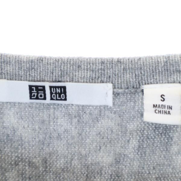 ユニクロ@ラウンドネックボリュームセーター カシミヤ100% 黒 M