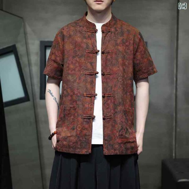 をしと L]アジアンテイスト 衣装 メンズ ファッション 服 用 オシャレ