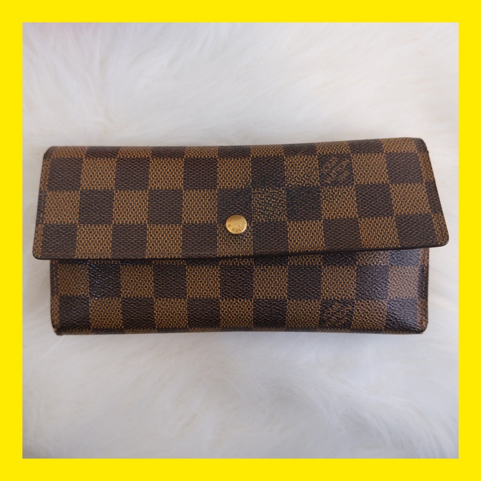 ✨美品✨ルイ ヴィトン ポルトフォイユ インターナショナル 長財布 ダミエ ブラウン 茶 N61217 LOUIS VUITTON - メルカリ