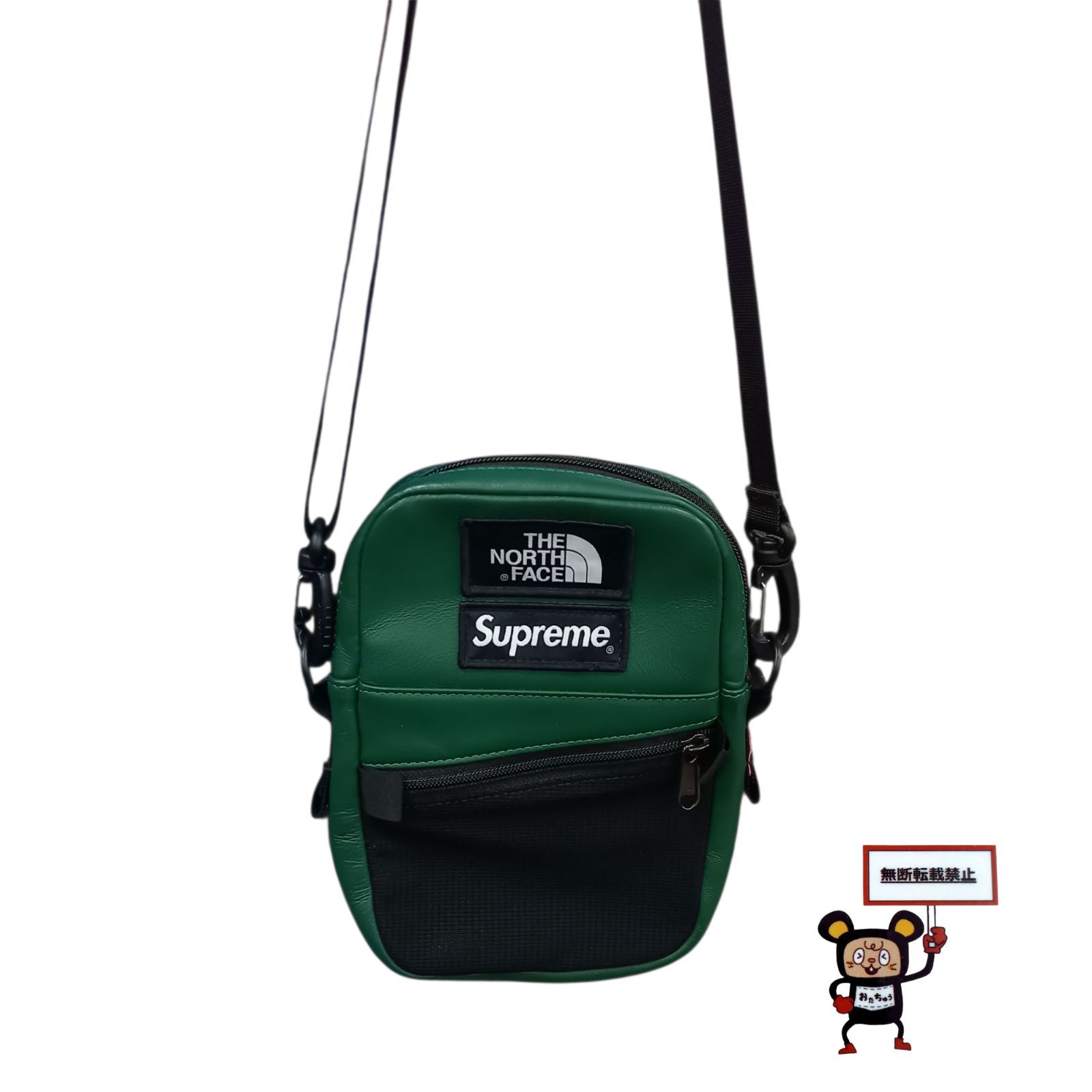 68.Supreme × THE NORTH FACE Leather Shoulder Bag 店舗併売品