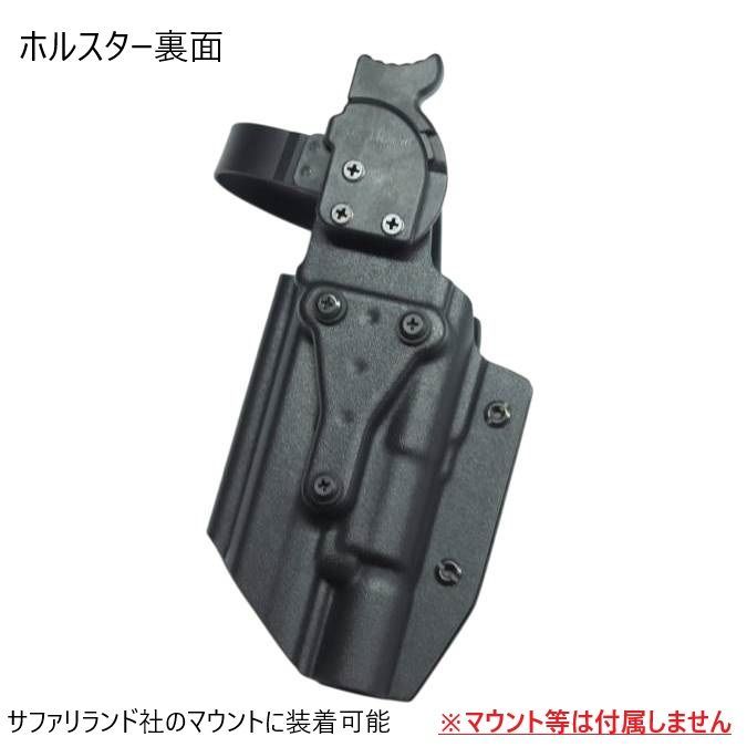 NGH 中島勇ヴィンテージSAA用ガンベルトホルスター本革製ブラック