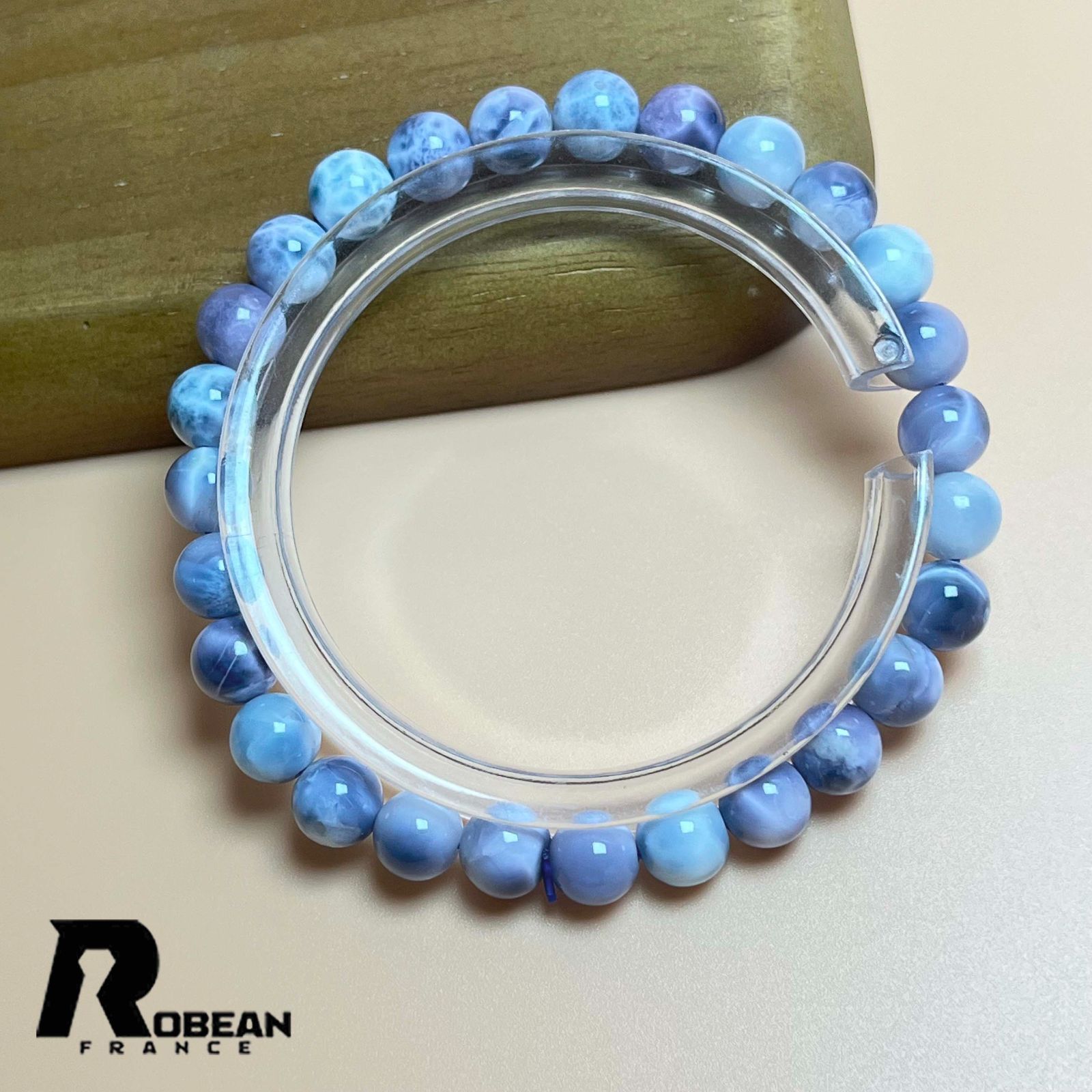 宝石鑑別書付き パープルラリマー ドミニカ産 ✨癒し効果✨天然石