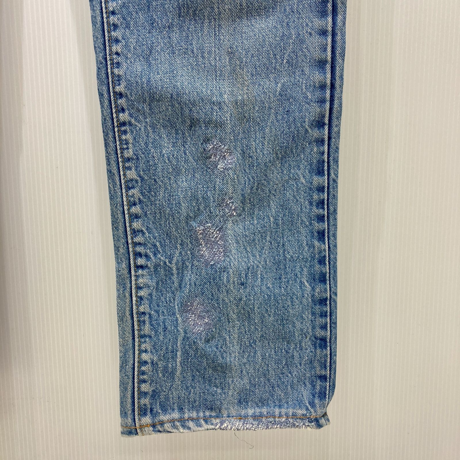 Levi's 505 グラフィックデニム W34 L36 90s Levi'sリーバイス 505 デニムパンツ W34 L36☆126