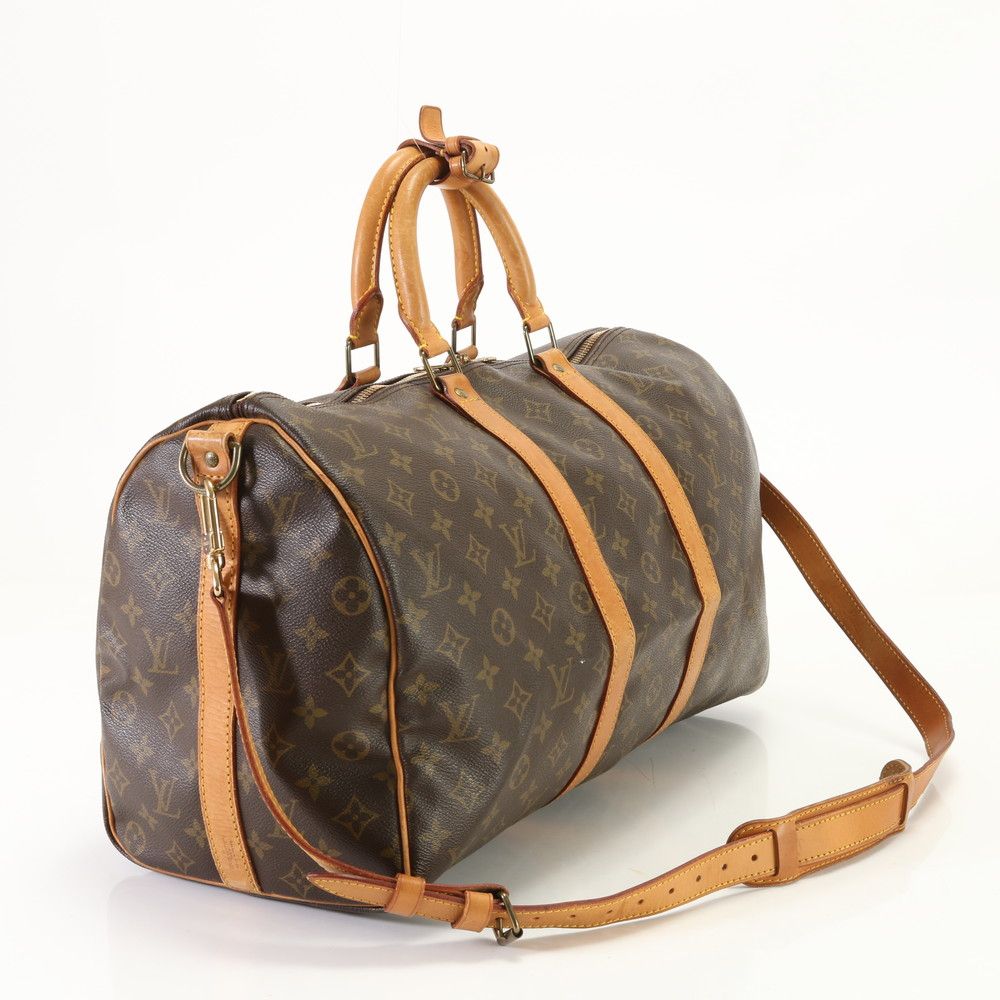 LOUIS VUITTON】ボストンバッグ キーポル バンドリエール50 （美品 