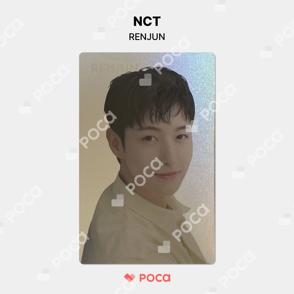 NCT ロンジュン トレカ DREAM LAUNDRY SHOP HOLOGRAM PHOTO CARD
