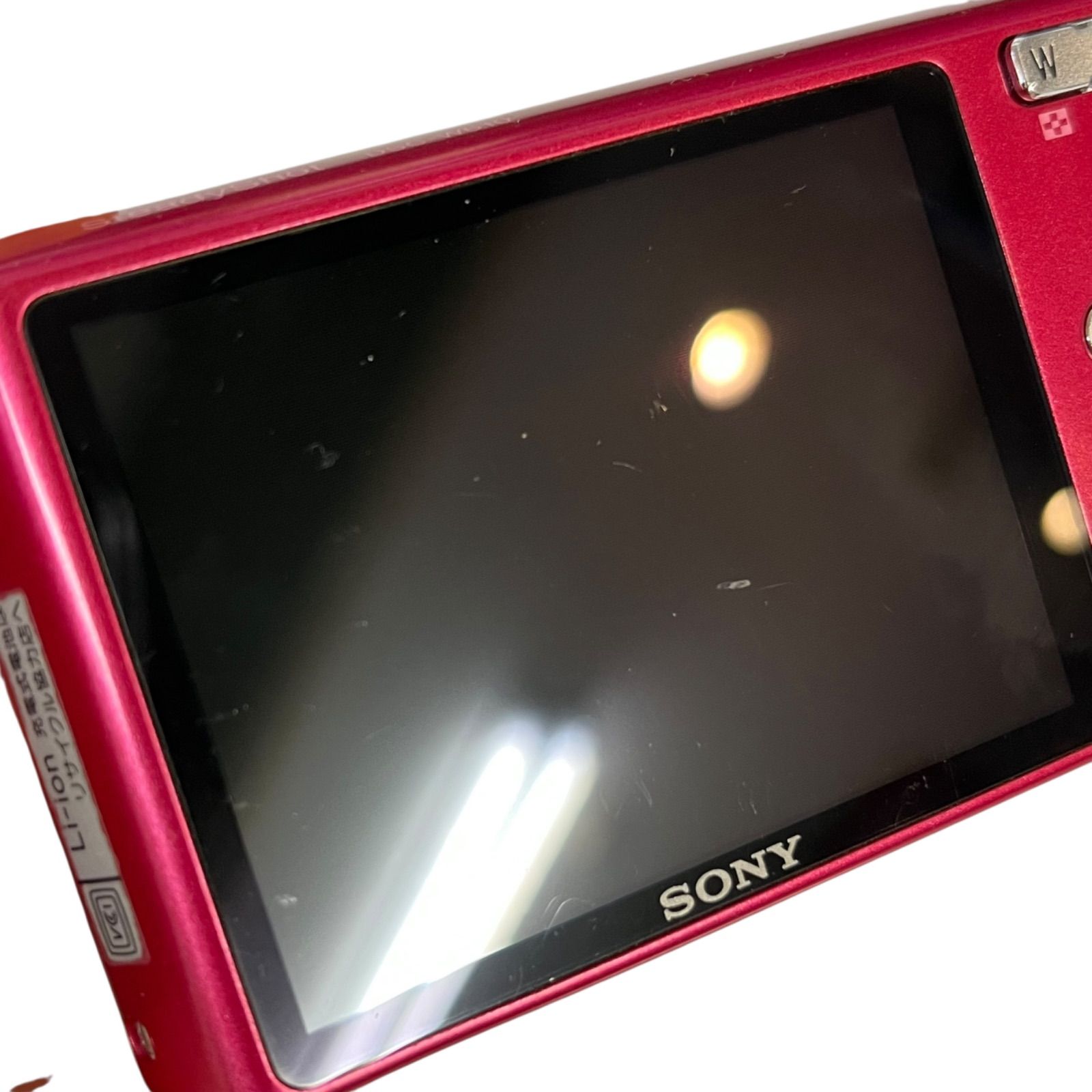 管31757】動作未確認☆SONY ソニー Cyber-Shot DSC-W610 ピンク