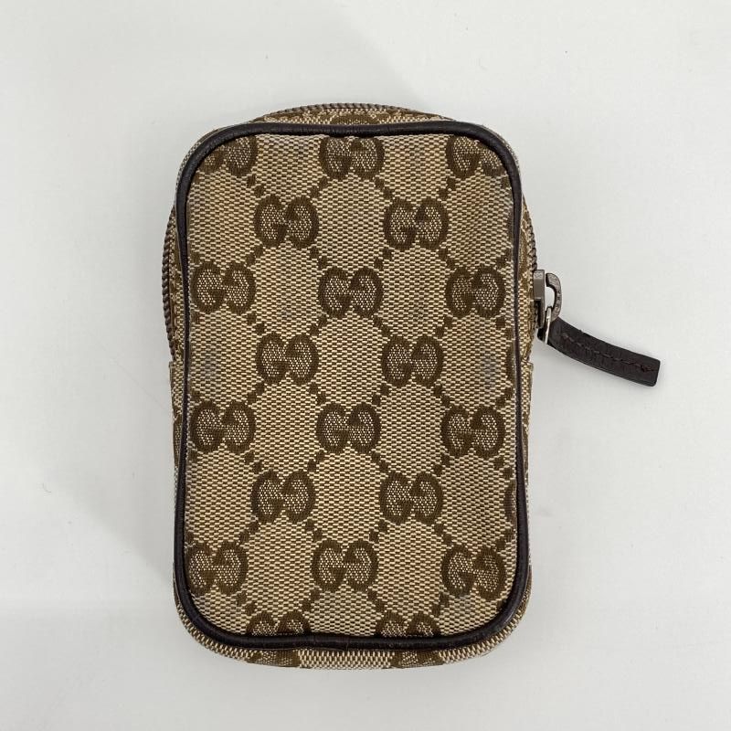 中古】GUCCI シガレットケース ブラウン グッチ GGキャンバス[10