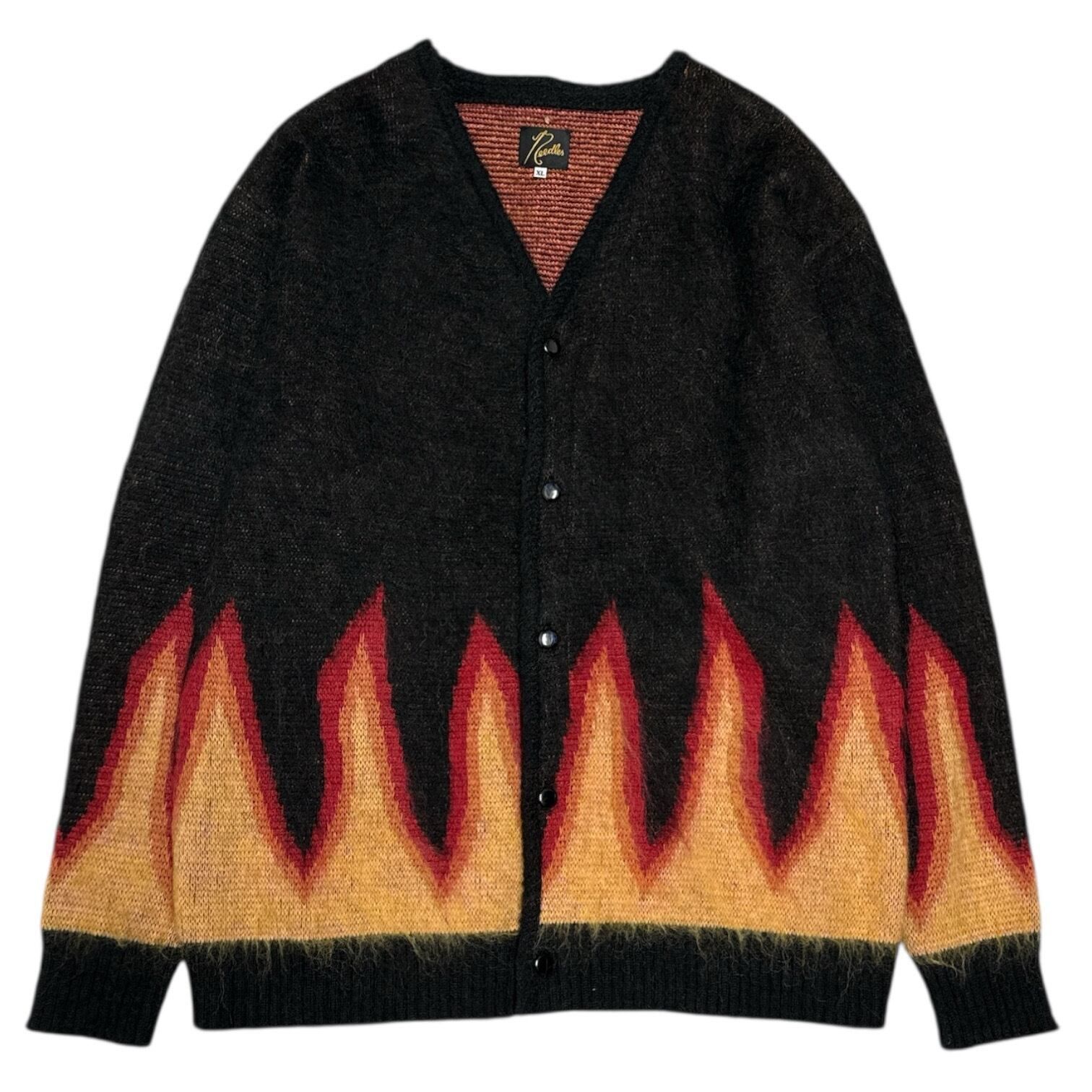 Needles Mohair Flare Jacquard Cardigan BEAMS別注