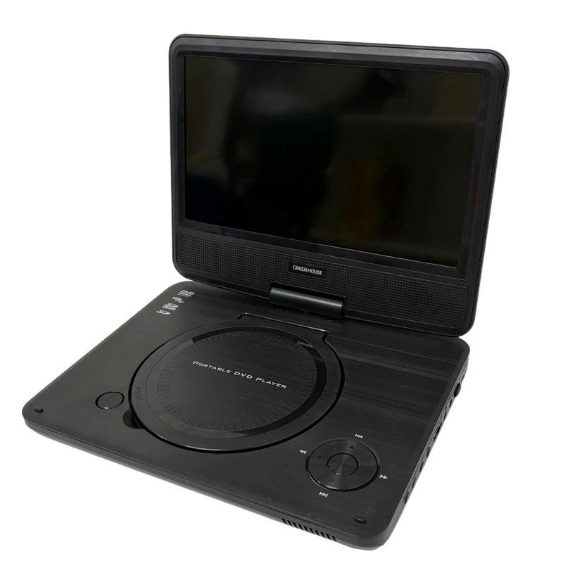 9インチポータブルDVDプレイヤー YTO-P9004FTVBKリモコン付き 9インチポータブルDVDプレイヤー YTO-P9004FTVBKリモコン付き