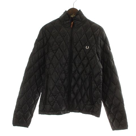 フレッドペリー FRED PERRY キルティングジャケット スタンドカラー