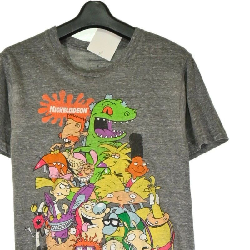 デザイン古着 NICKELODEON プリントTシャツ library.umsida.ac.id