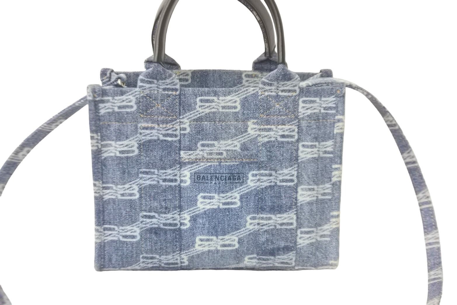 BALENCIAGA バレンシアガ 2WAYトートバッグ ハードウェアXS BBロゴ