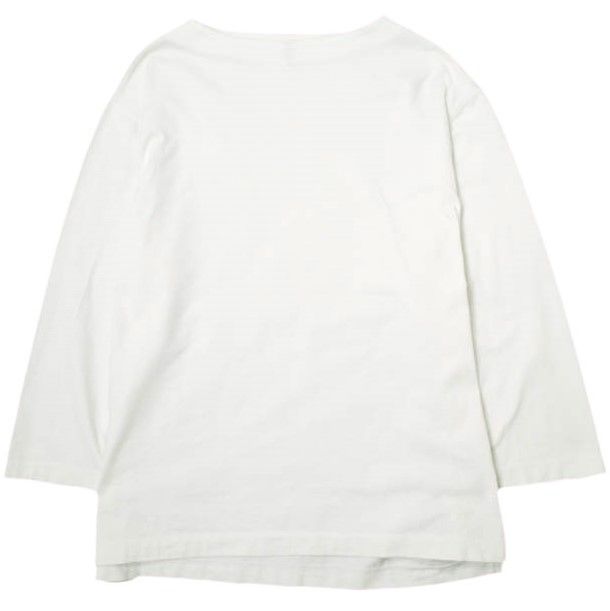 リネン100%✨nest Robe CONFECT 長袖シャツ ホワイト 3 ハイカウントリネンレギュラーカラーシャツ｜nest Robe