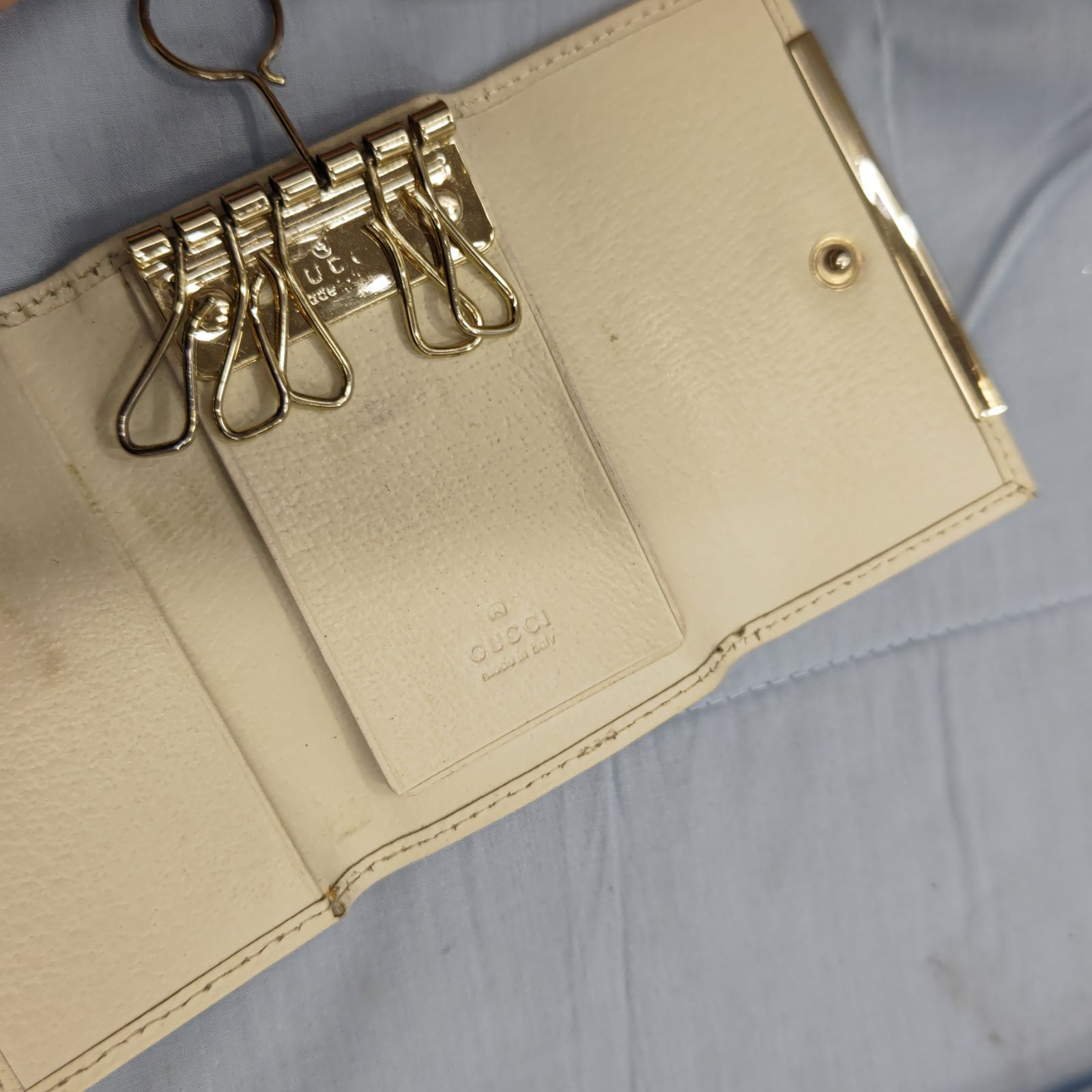 S92842 グッチ GUCCI GG キャンバス キーケース 6連 - メルカリ