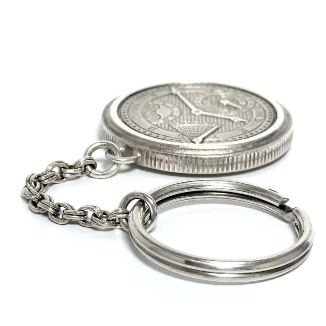 【超希少】ブレゲ　メンズ　キーホルダー　キーリング　シルバー925　時計モチーフ 超希少】ブレゲ メンズ キーホルダー キーリング シルバー925 時計