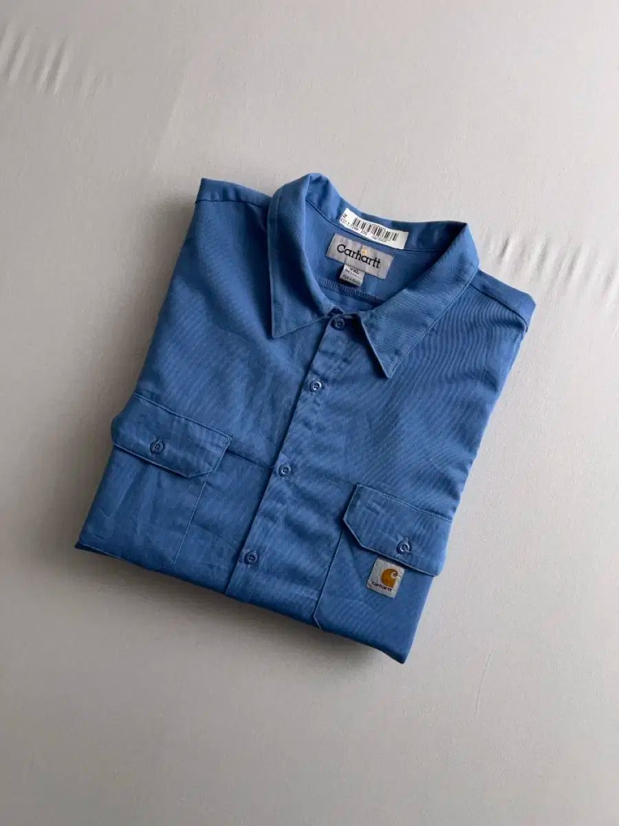 Carhartt(カーハート) リメイク セルリアンブルー ウエストン シャツ