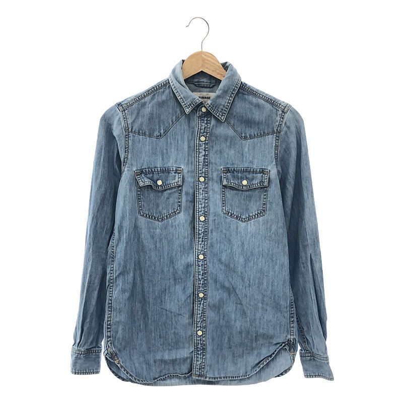 SINME / シンメ | デニムウエスタンシャツ | - メルカリ