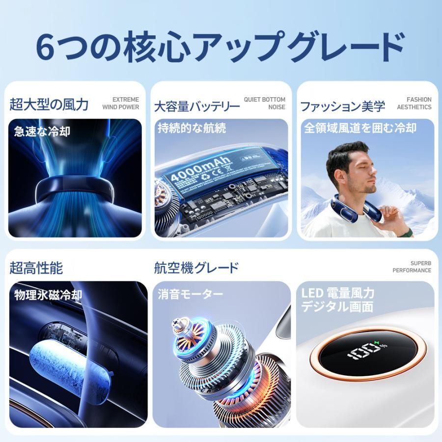 首掛け扇風機
