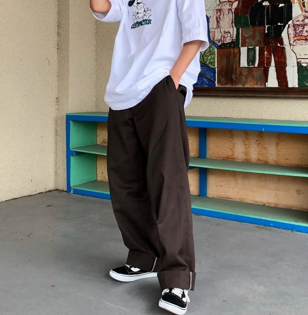 ディッキーズ 874 ダークブラウン　34✖️32 Amazon.co.jp: (ディッキーズ) Dickies 【公式】874ワークパンツ