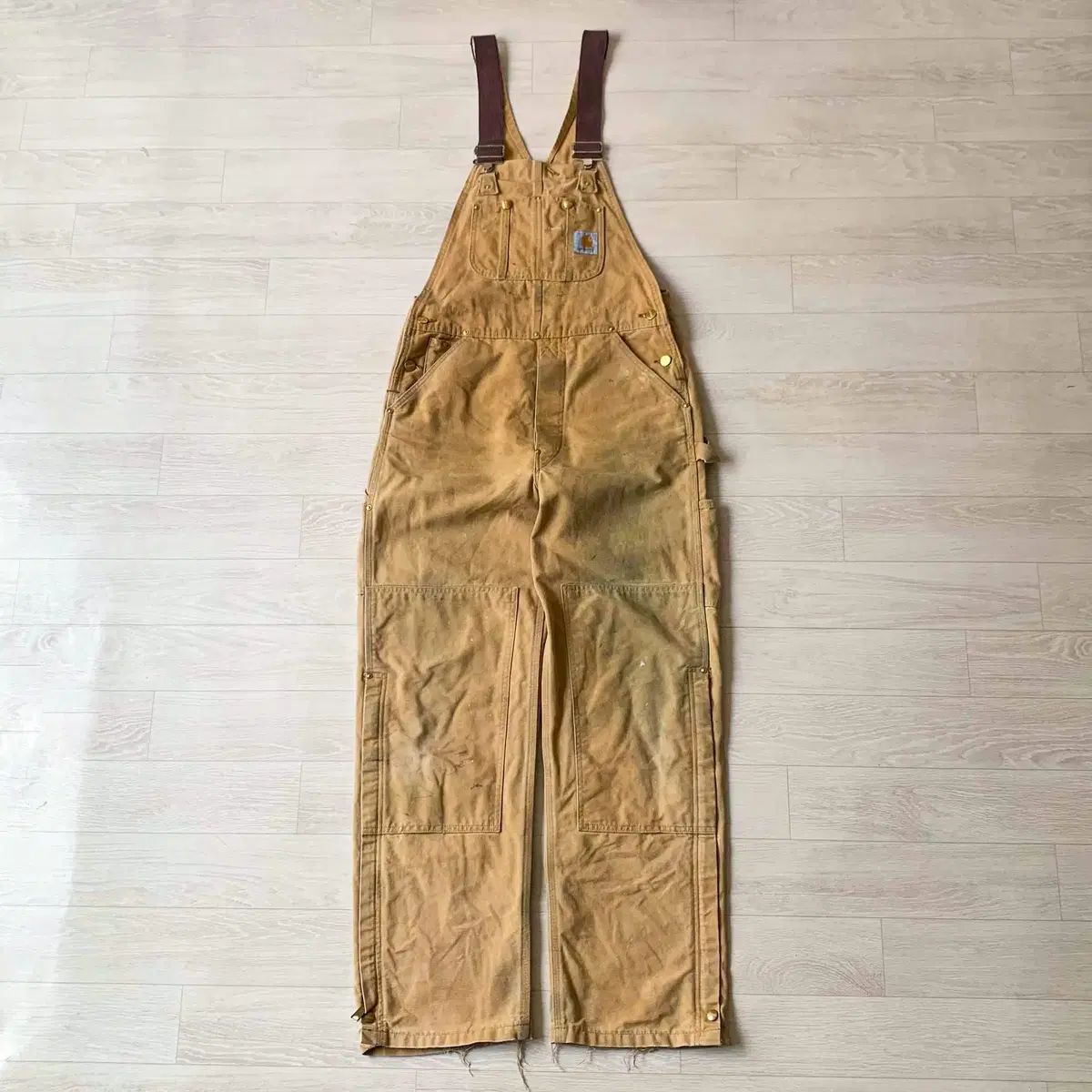 ヴィンテージ 90s Carhartt カーハート ダブルニー オーバーオール パンツ