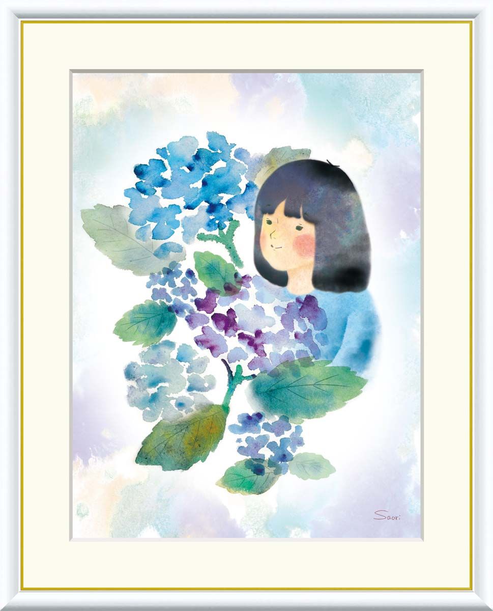 酒井抱一、枯芦白鷺図、超希少・大判画集画、新品高級額装付 絵画 日本